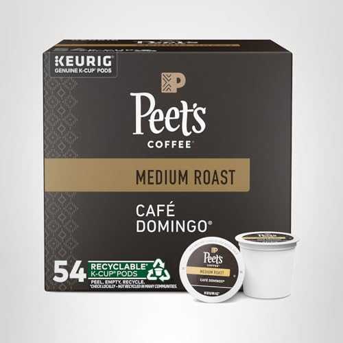 Recyclable K-Cups supporting eco-conscious coffee routines with Peet's.