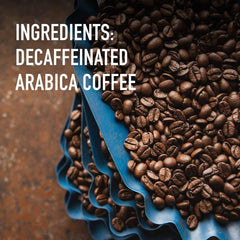 Peet's dark roast decaf Arabica pods offer bold flavor without caffeine.