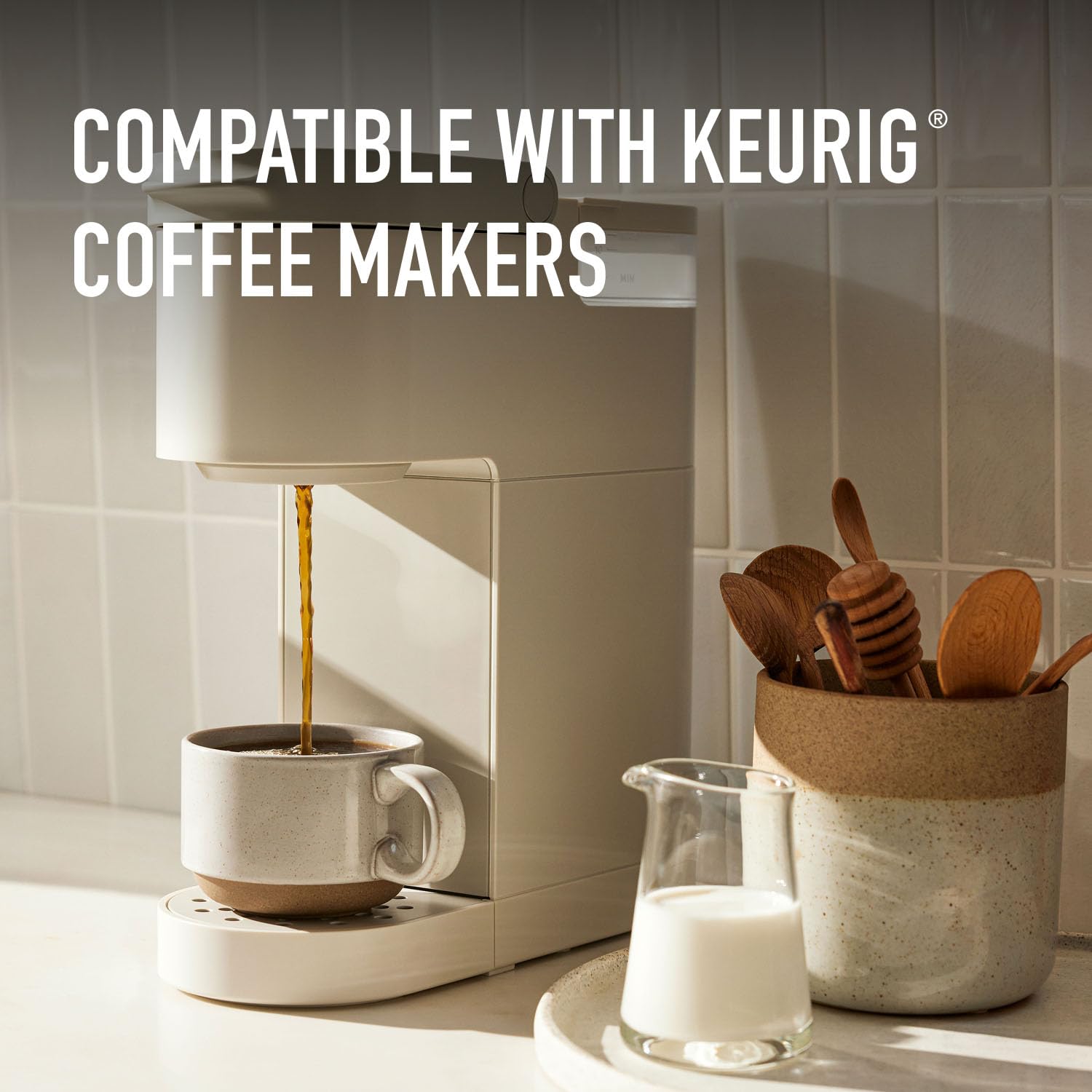 Peet's Decaf House packaging design highlights box and pods.