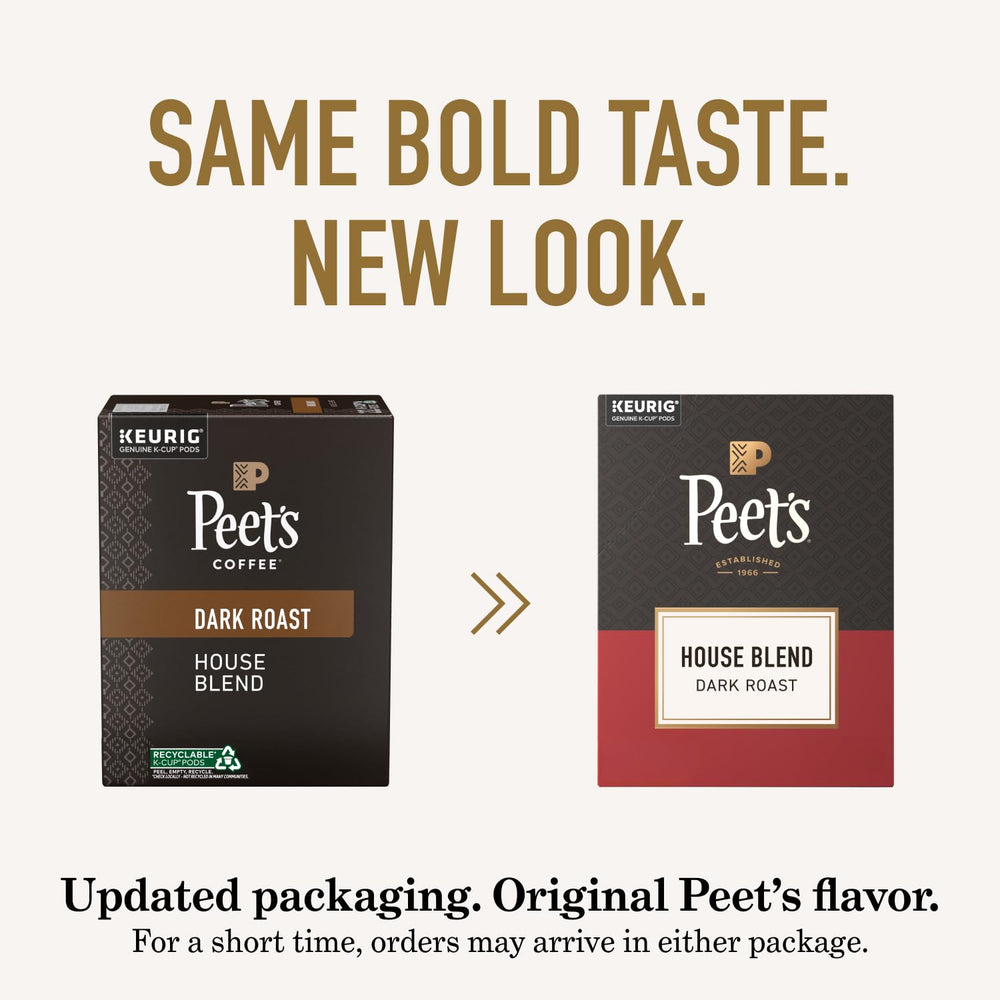 Peet's Decaf House water-processed decaf preserves flavor.