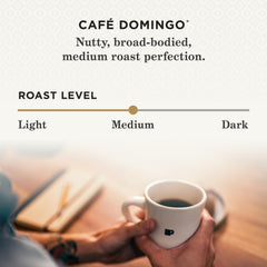 Keurig-ready Peet's Coffee pod in a single-serve brewer