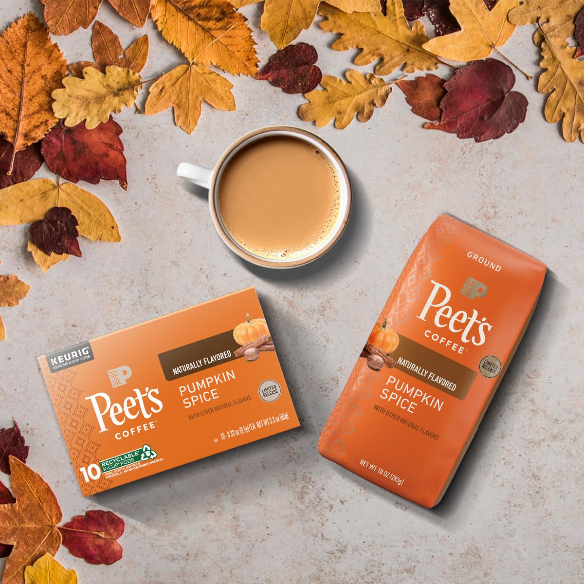 Peet's coffee K-Cups fit Keurig brewers for quick, consistent daily coffee.