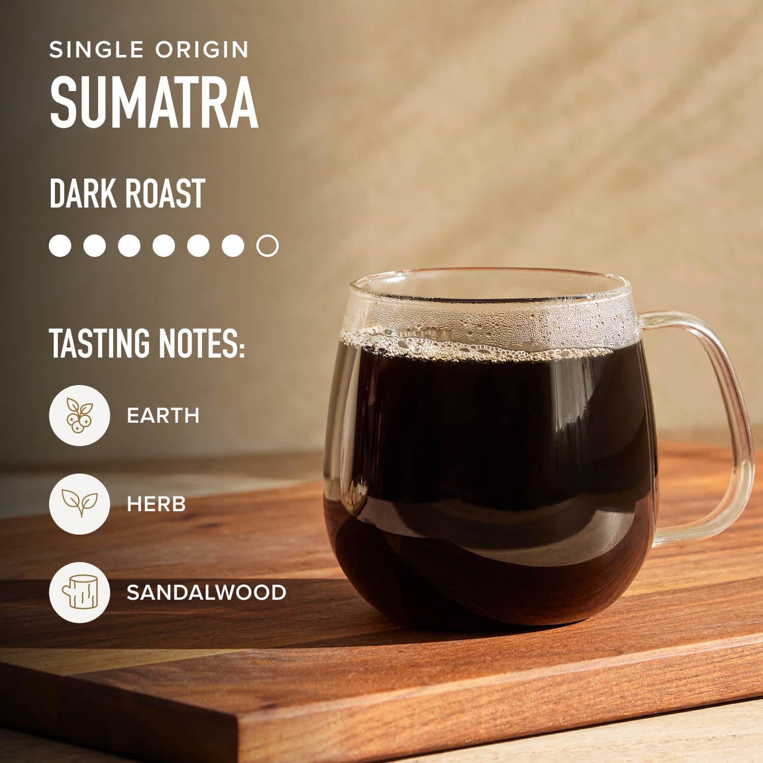 Sun-dried Sumatra beans ready for roasting