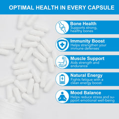 PEFAMNE bottle-label: clear dosage details highlighting 1000 mcg per capsule.