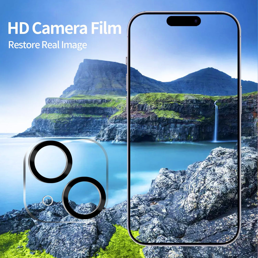 PEHAEL camera lens protector night-shot view maintains clarity in low light