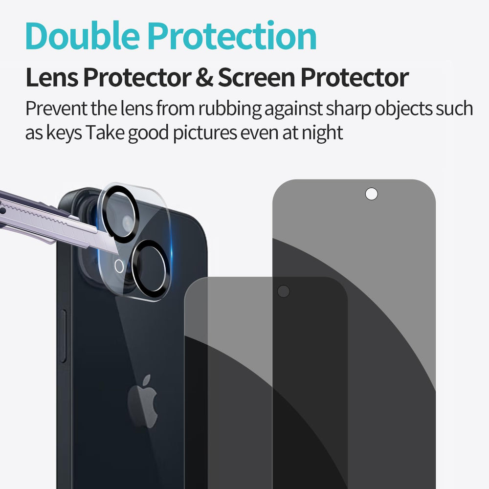 PEHAEL full-coverage protector secures edges while compatible with most cases