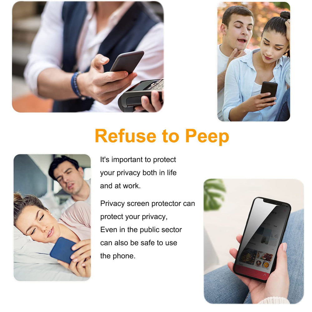 PEHAEL privacy screen protector 3-pack included for multiple devices