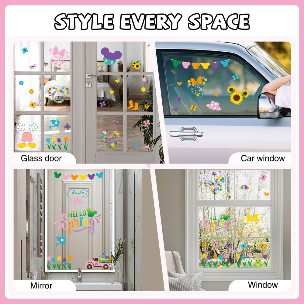 pekeng spring window clings versatile on windows, doors, and mirrors