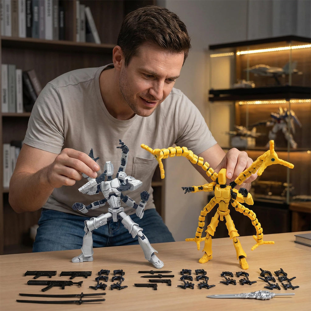 PEKOIU T13 3D-printed PETG parts ensure durable colors and robust display