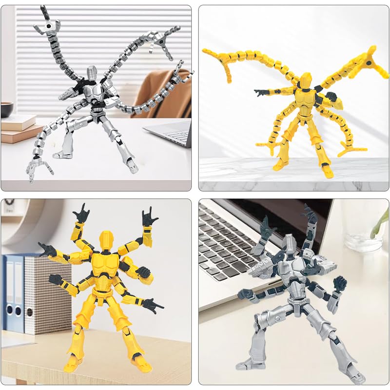 PEKOIU T13 desktop decoration set adds sci-fi charm to workspaces and shelves
