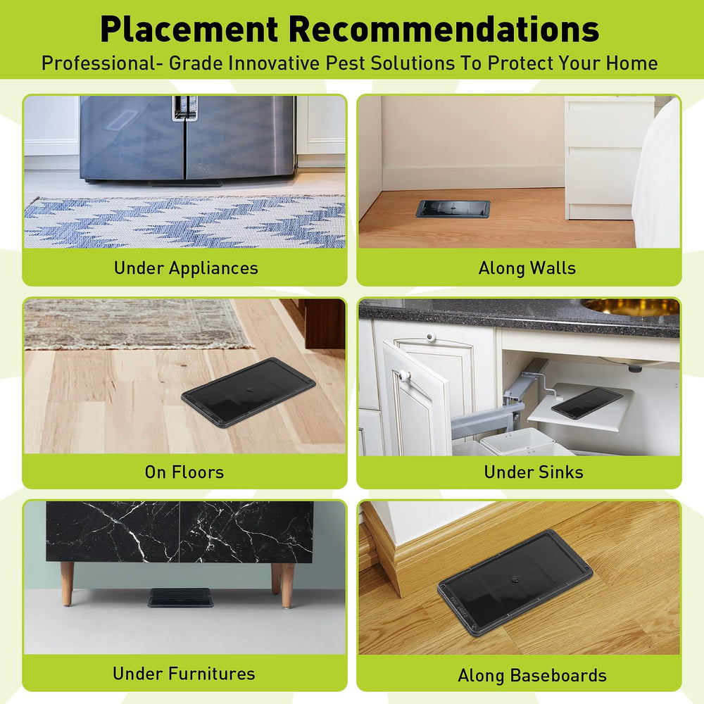Pelrayt easy-setup prebaited traps show simple placement.