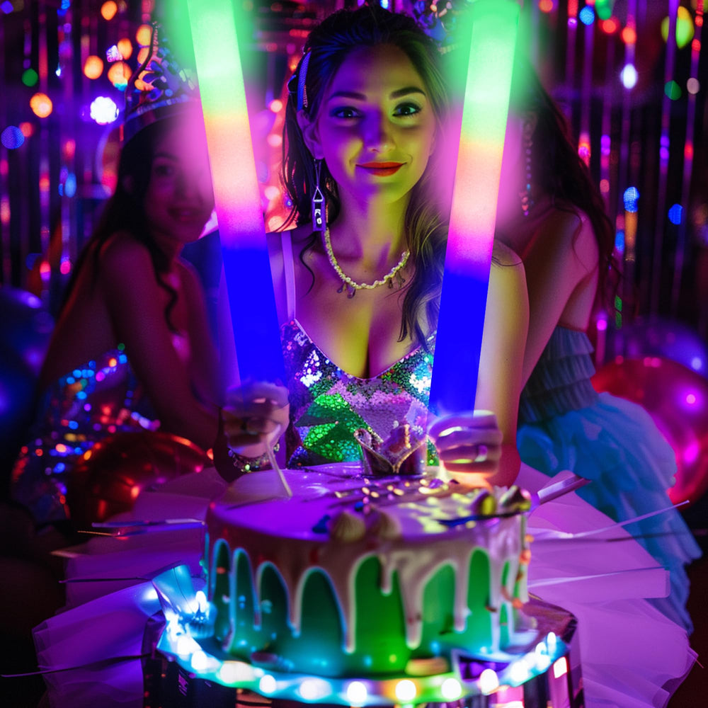 Pelreame durable eco-friendly plastic supports long-lasting glow across events.