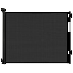 peluasua retractable gate extended to 55 inches in doorway for safe toddlers