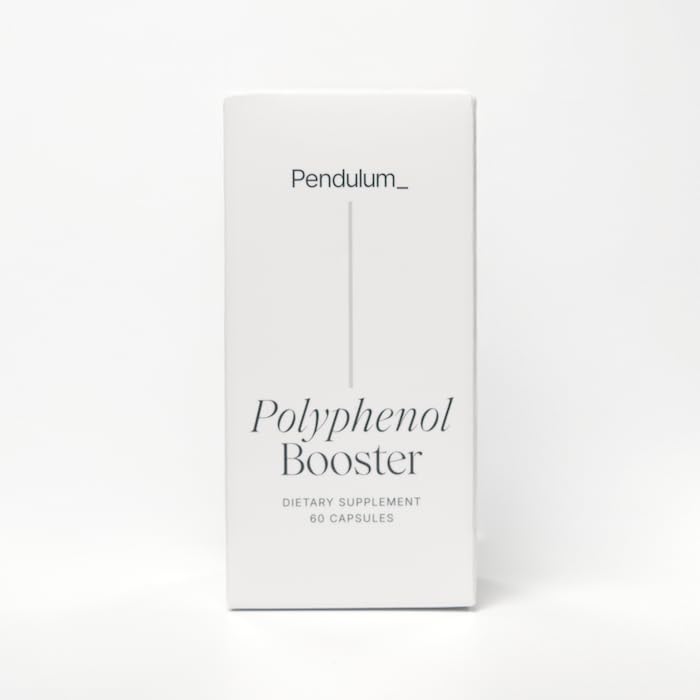 Pendulum Polyphenol Booster packaging view signals eco-friendly materials and responsible packaging.