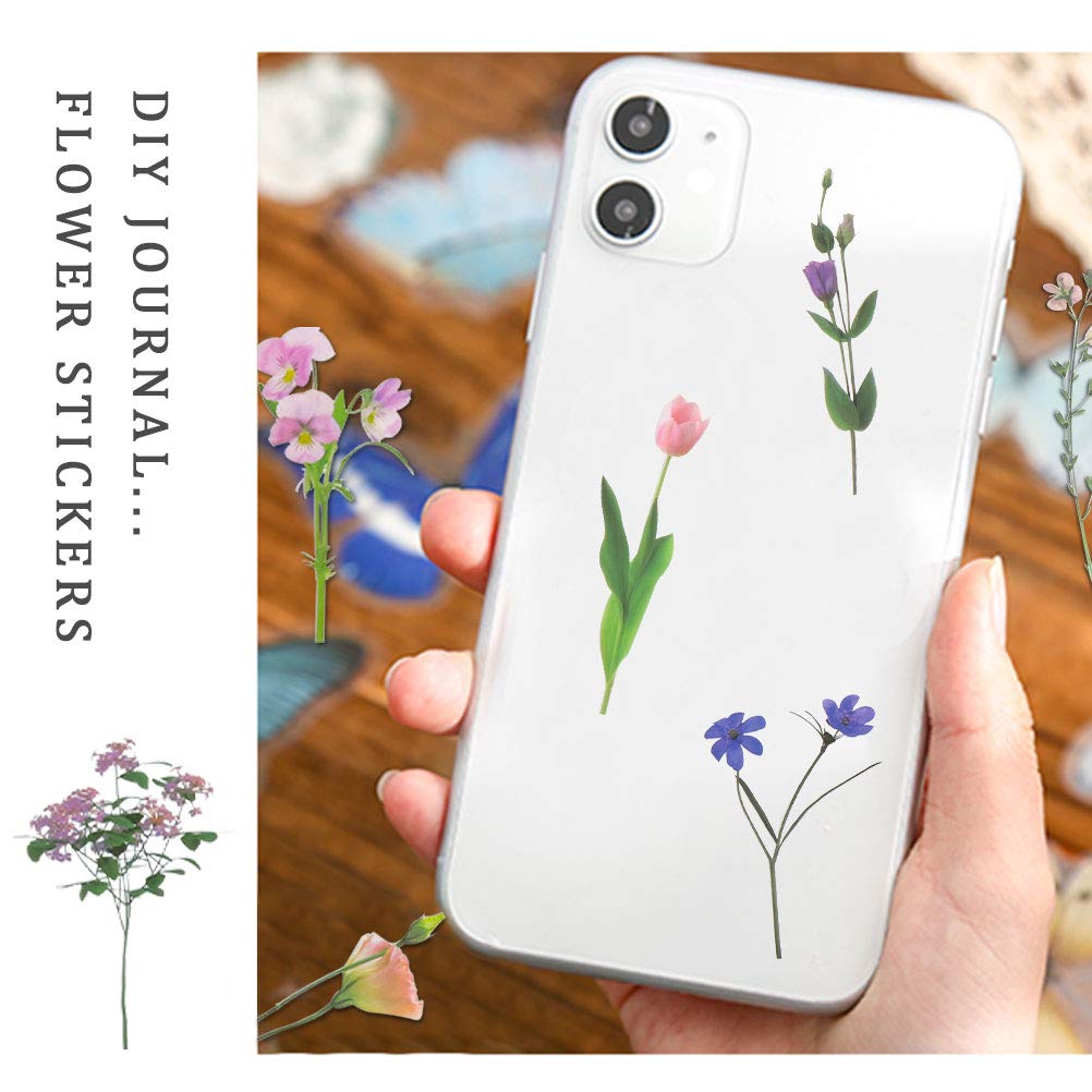 Pengxiaomei flower sticker gift pack for festive crafts and gifting