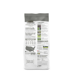 Pennington Contractors Seed Mix bag label highlights regional formulation for Central US.