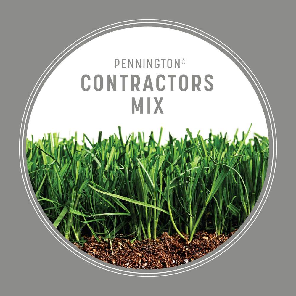 Pennington Contractors Seed Mix shows sun tolerance for lawns with 4 to 6 hours of sun.