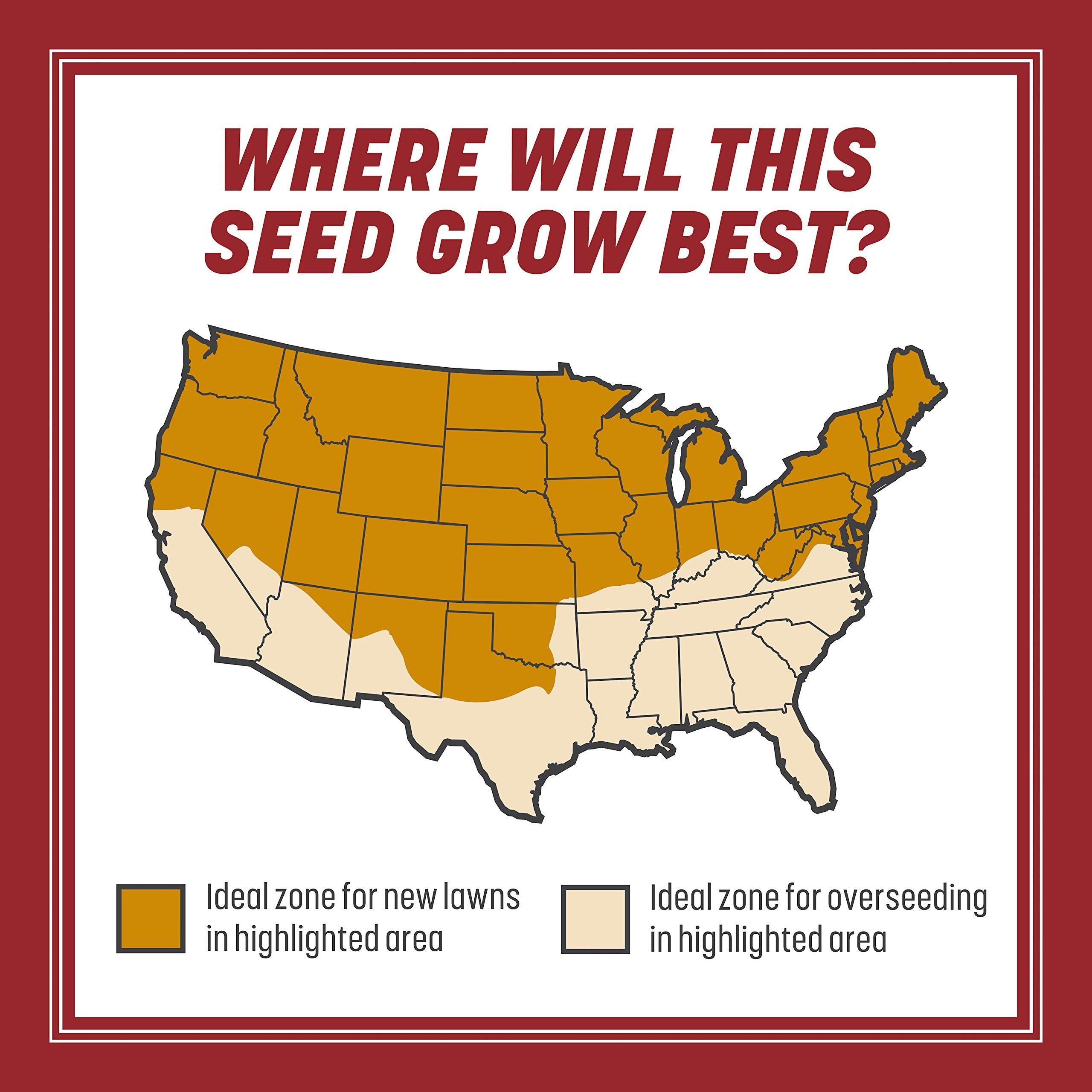Pennington Smart Seed Perennial Ryegrass new lawn 250 sq ft setup depiction