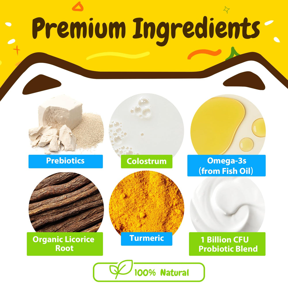 PENPEN prébiotiques FOS favorisant l'équilibre intestinal.