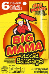 Penrose Big Mama nutrition facts card highlights calories and carbs