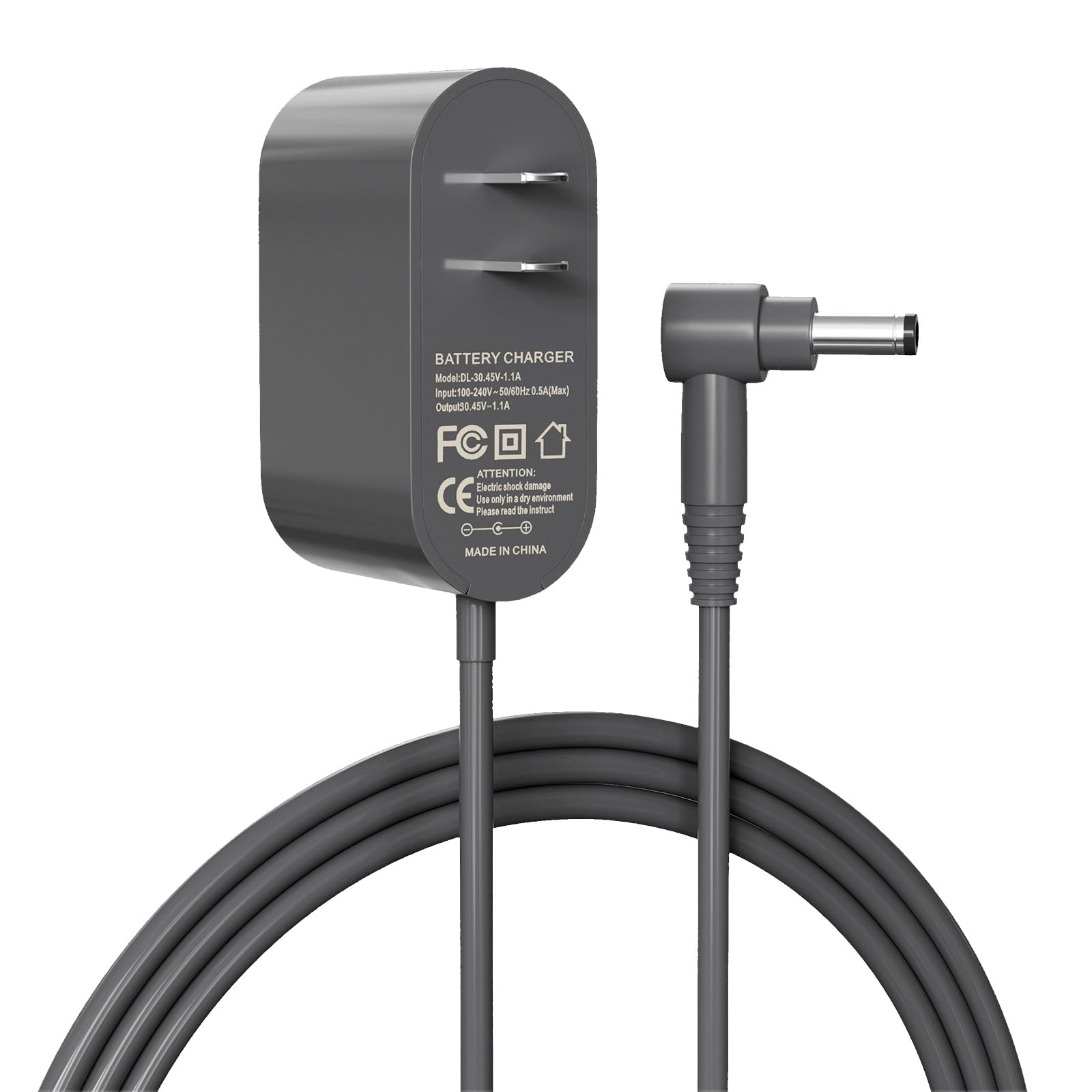 PENTEBNGO 3045V cordless vacuum charger compatible with Dyson models for reliable charging.