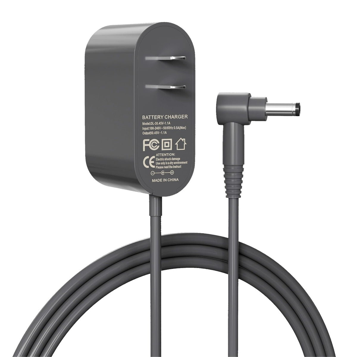 PENTEBNGO 3045V cordless vacuum charger compatible with Dyson models for reliable charging.