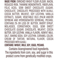 Pepperidge Farm Lido cookie with swirls and chocolate, ideal for dessert pairing.