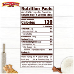 Pepperidge Farm Gingerman cookies showcase crunchy texture ideal for tea or coffee.