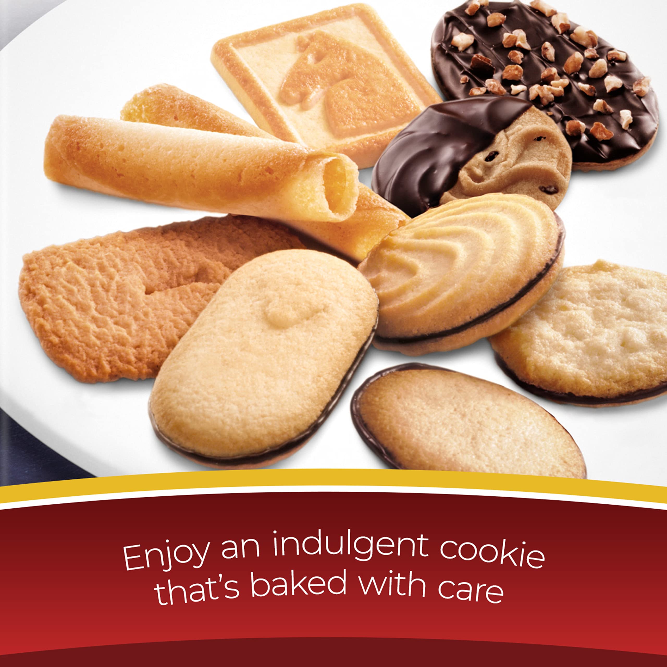 Pepperidge Farm Lido cookie with swirled chocolate, elegant teatime bite