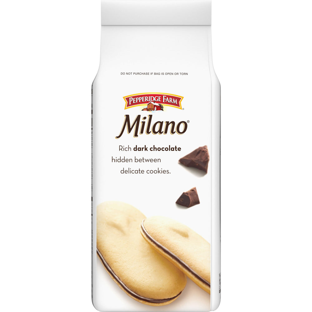 Pepperidge Farm Milano Dark Chocolate Cookies holiday decorating shot, quick festive touch.