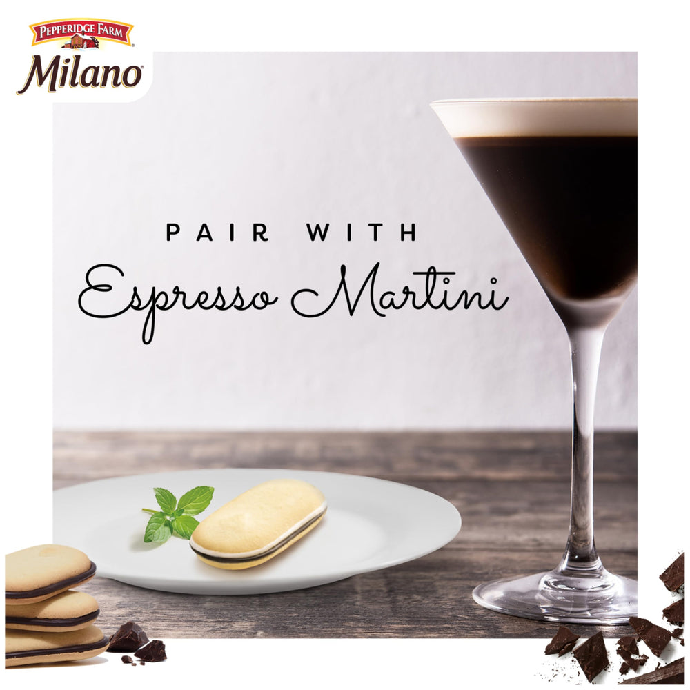 Pepperidge Farm Milano Mint-crisp-texture: satisfying crunch with delicate mint notes.