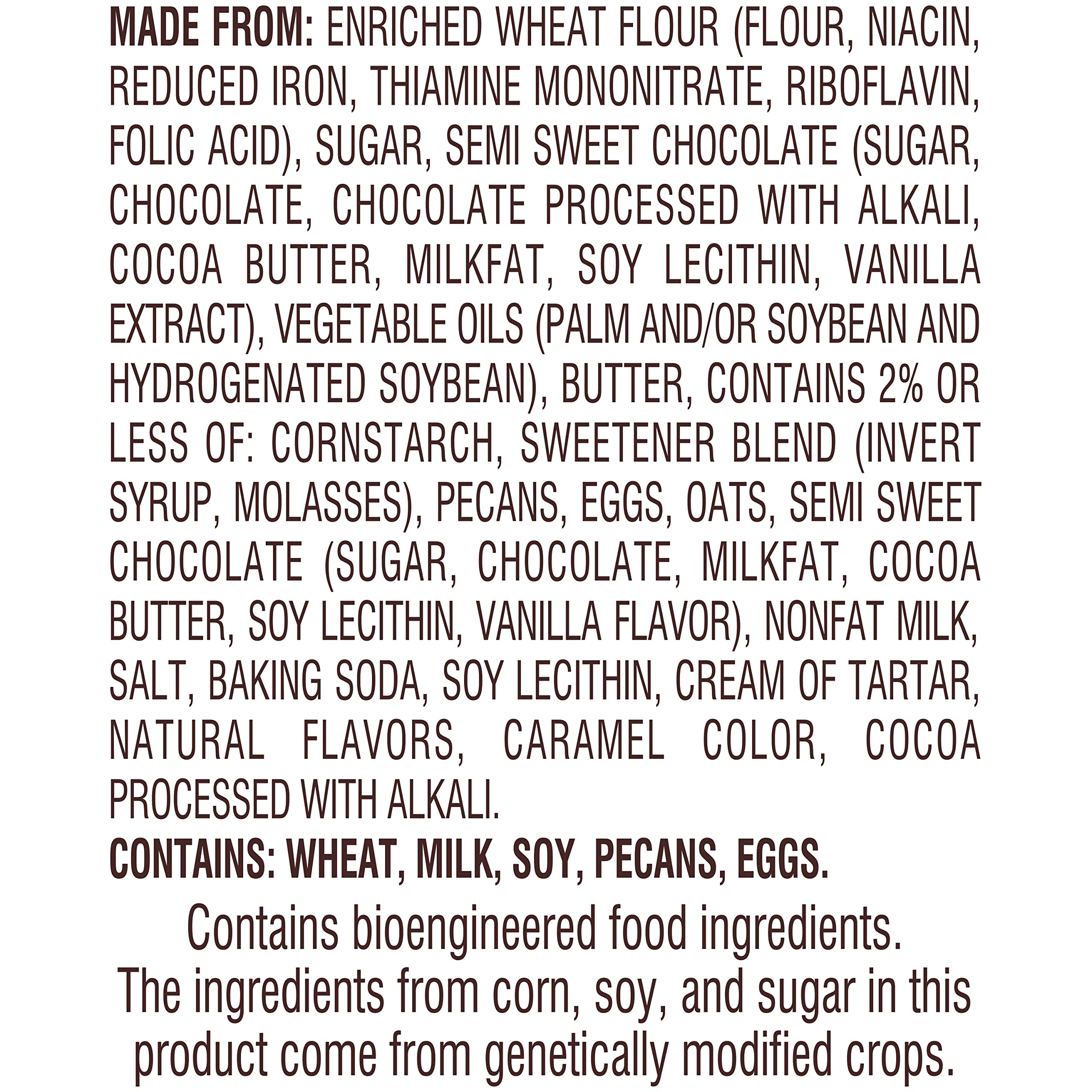 Pepperidge Farm Pirouette swirl cookie, light delicate curl for dipping