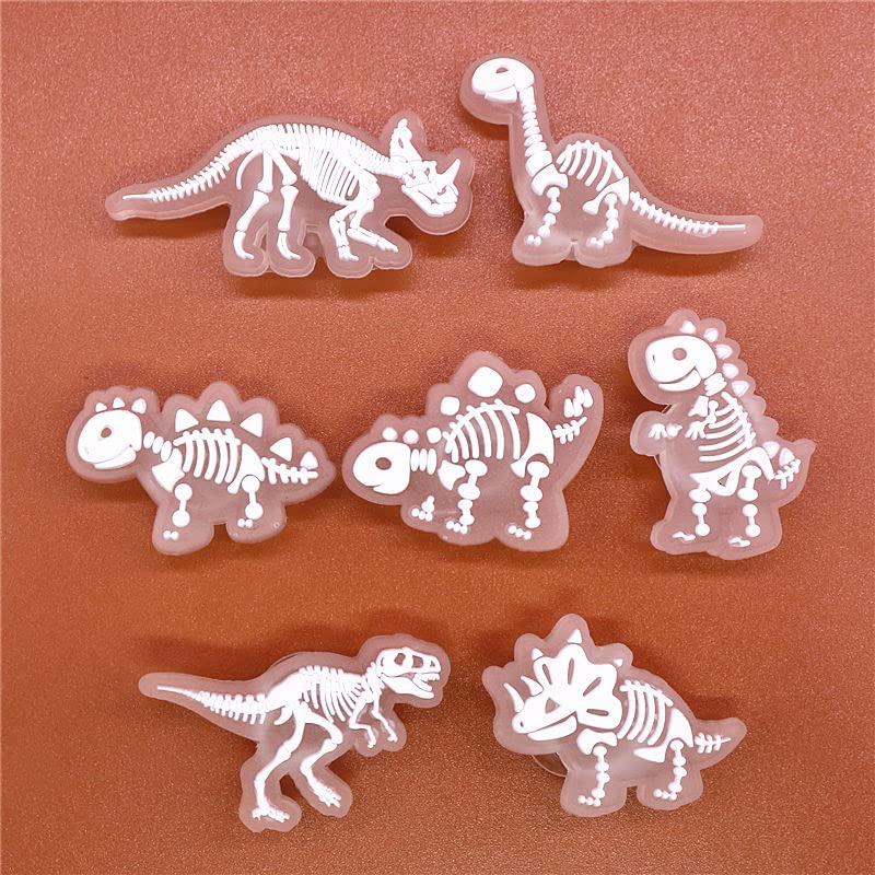 pequano dinosaur charms glow in dark party favor ideas