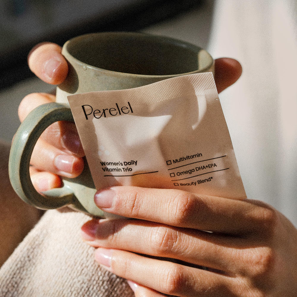 Perelel daily pack on-the-go layout in a compact, travel-friendly box.