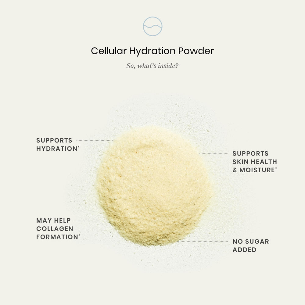 Perelel Hydration Powder mango lemonade glass highlighting refreshing flavor for daily hydration