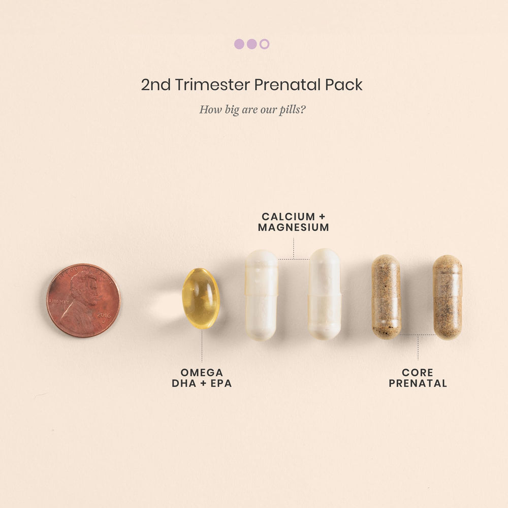 Perelel pack and pill tray illustrating all-in-one daily routine.
