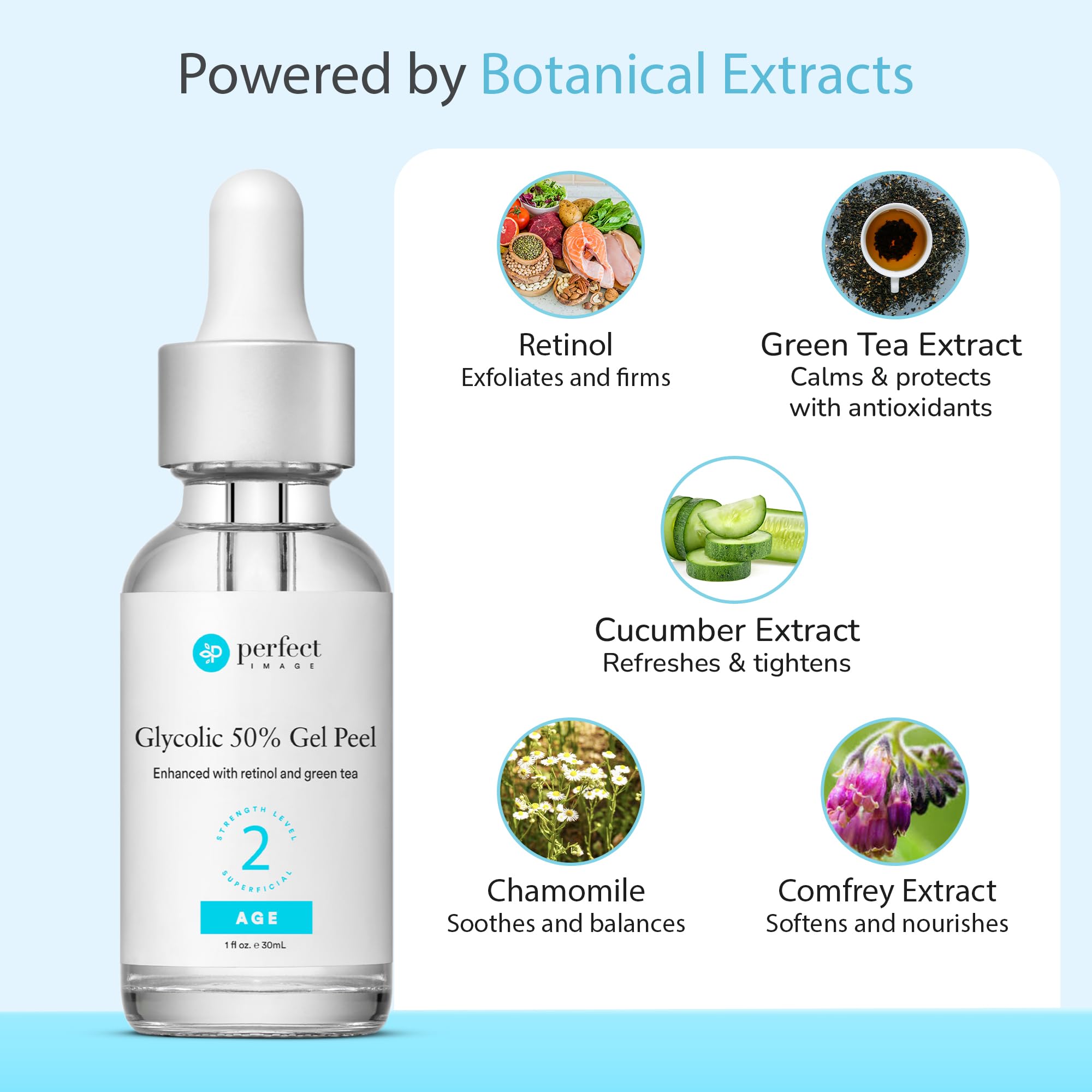 Retinol and Green Tea Extract infusion detail emphasizes skin-supporting ingredients.