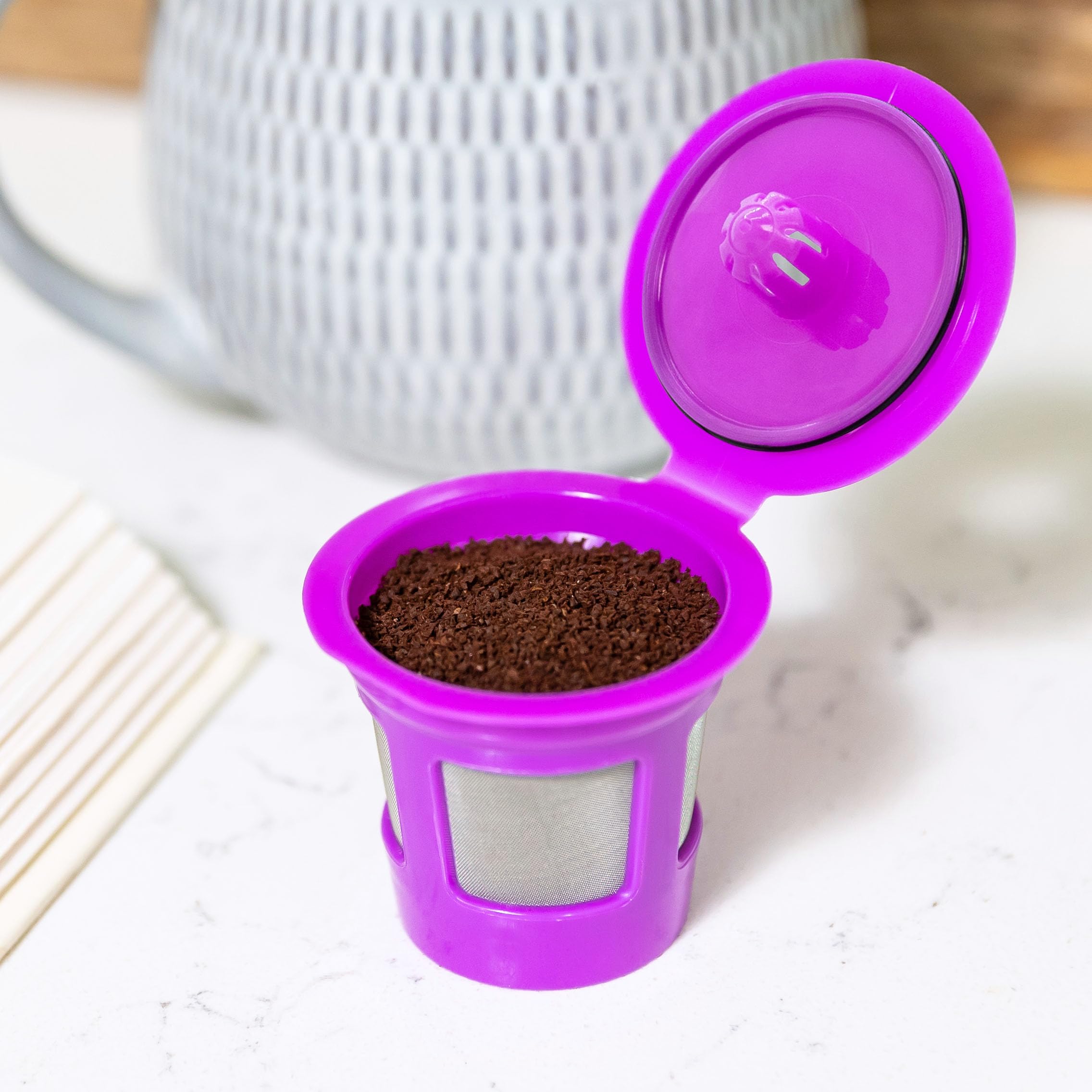 PERFECT POD BPA-free reusable pod emphasizes safe, sustainable coffee options.