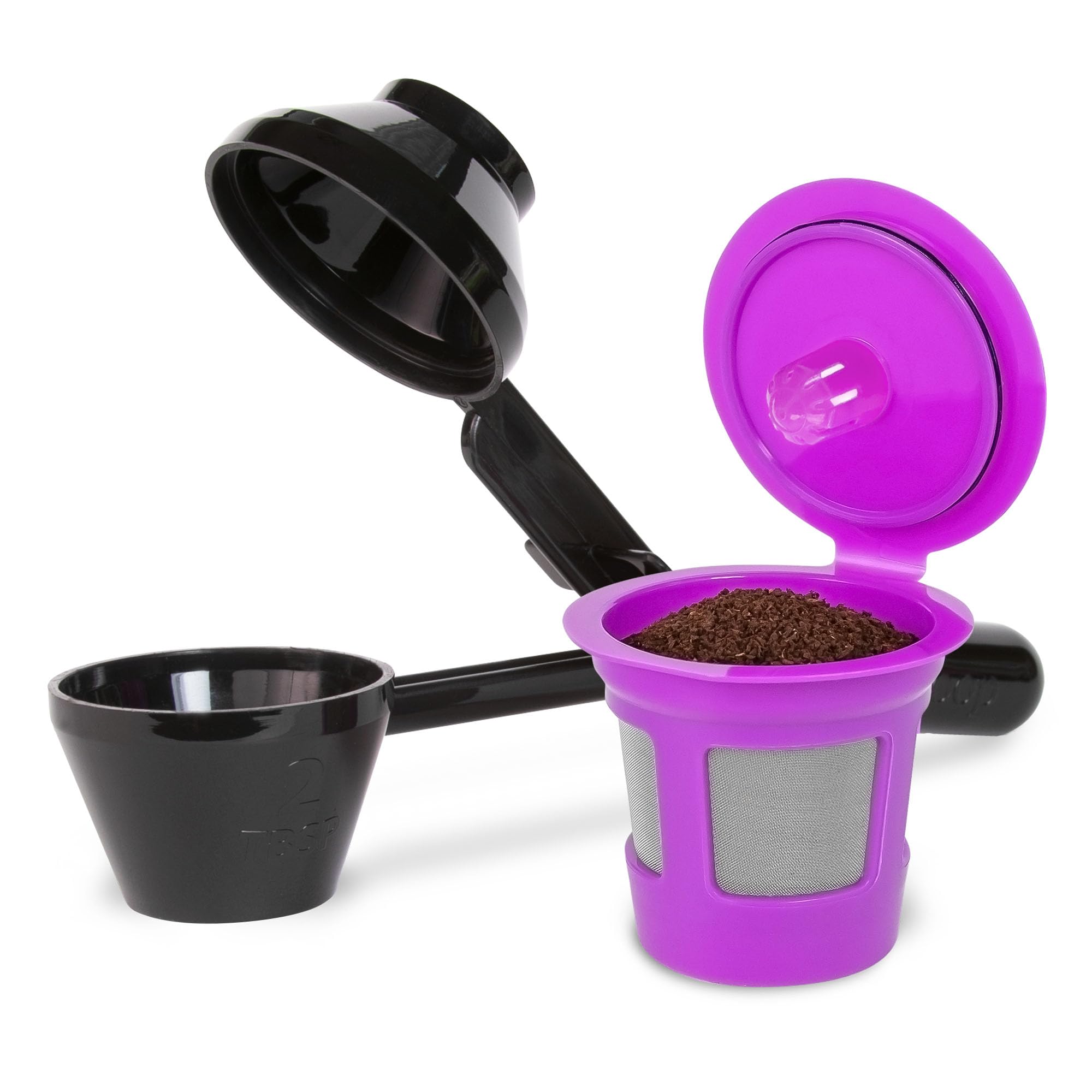 PERFECT POD single-serve filter cup for easy refills and cost savings.