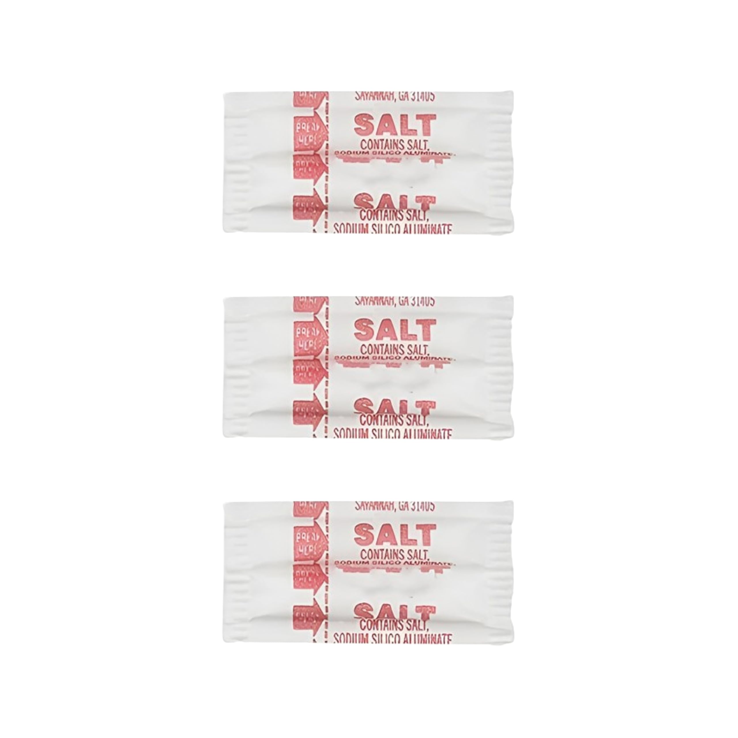 Perfect Stix iodized salt packet, 0.6 g portion for precise seasoning.