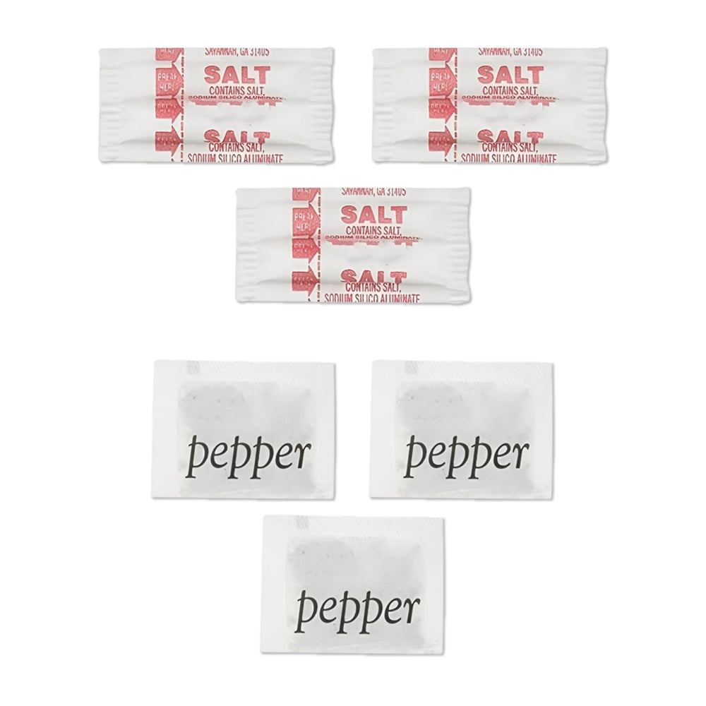 Perfect Stix salt packets 7g for precise portioning in cafés.
