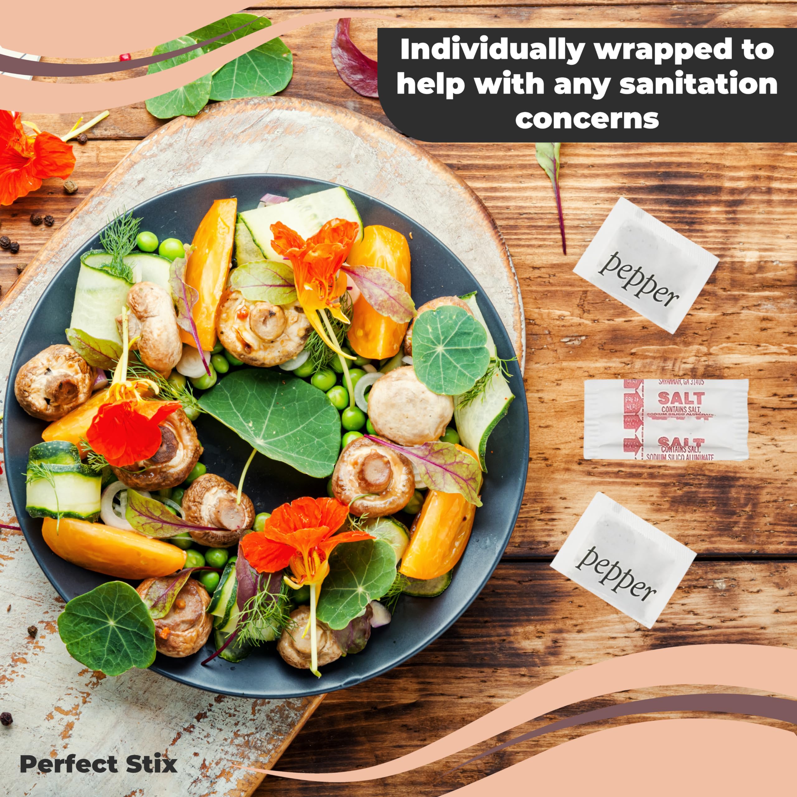 Perfect Stix to-go pack ready for curbside and delivery meals.