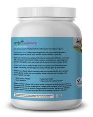 Perfect Supplements bovine gelatin dessert scene highlights versatile, low-carb gel options.