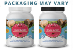 Perfect Supplements bovine gelatin pour demonstrates smooth gel formation for gummies.