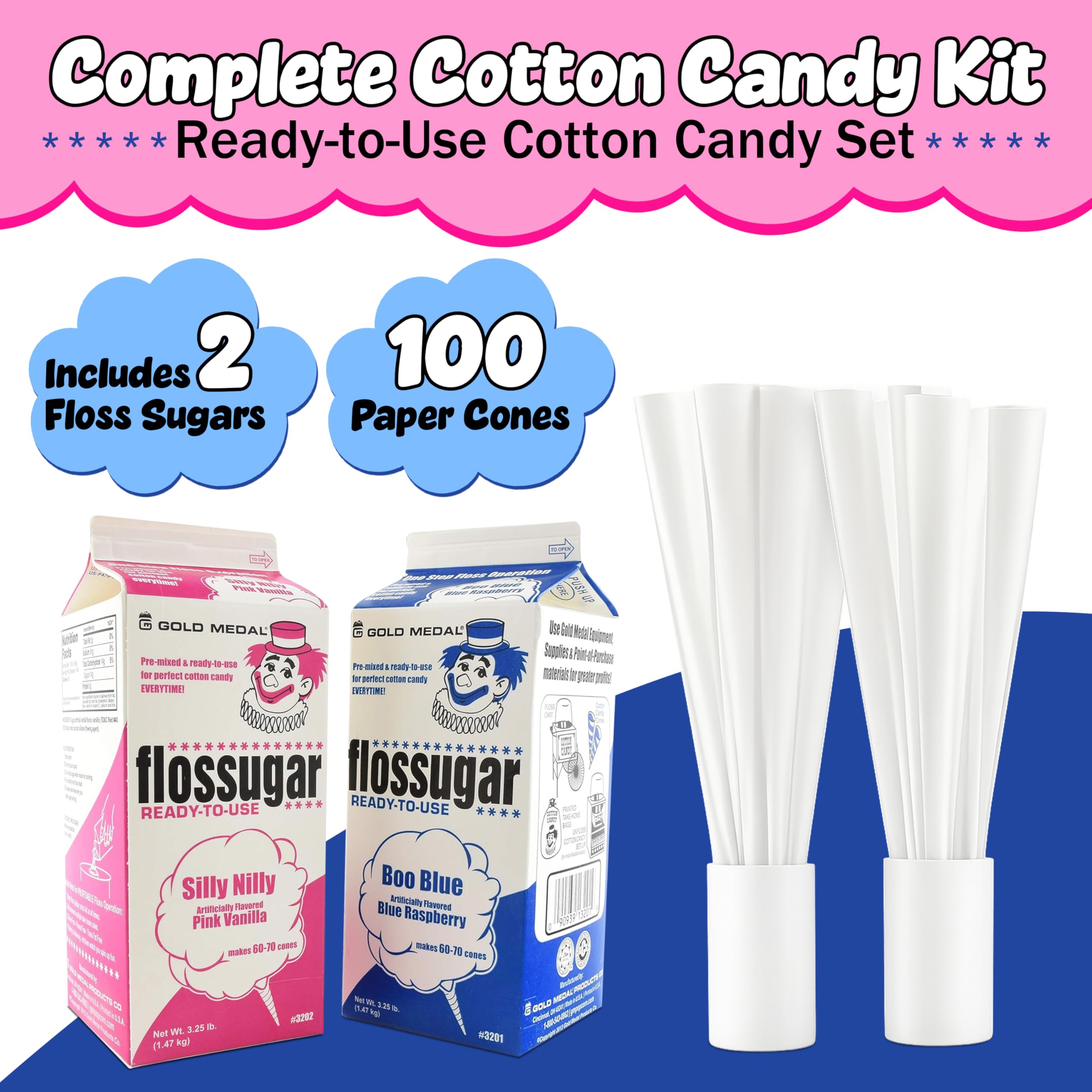 Perfectware carnival and fair use kit for events and fundraisers.