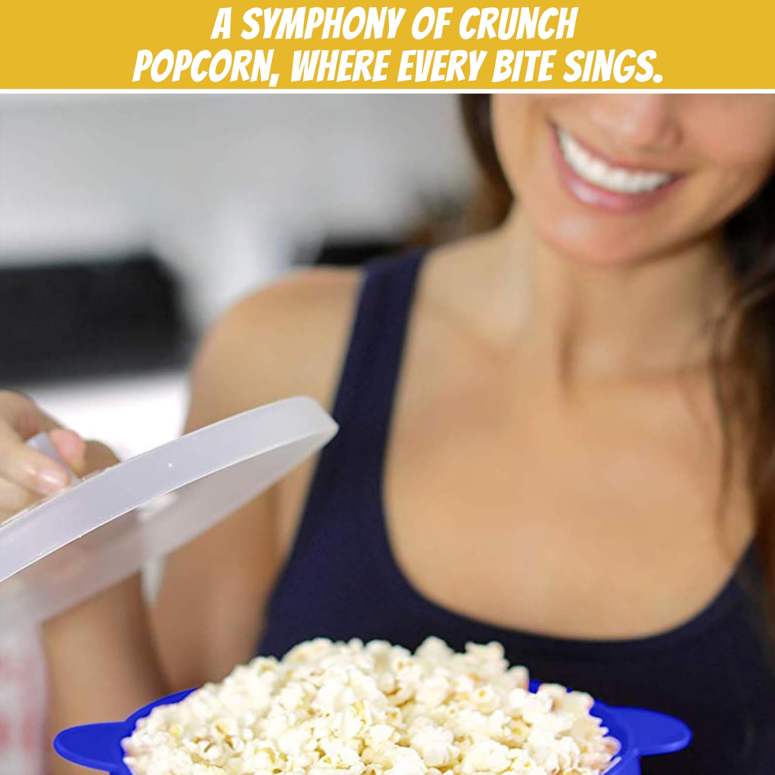 Perfectware popcorn is dairy-free and gluten-free for inclusive snacking.