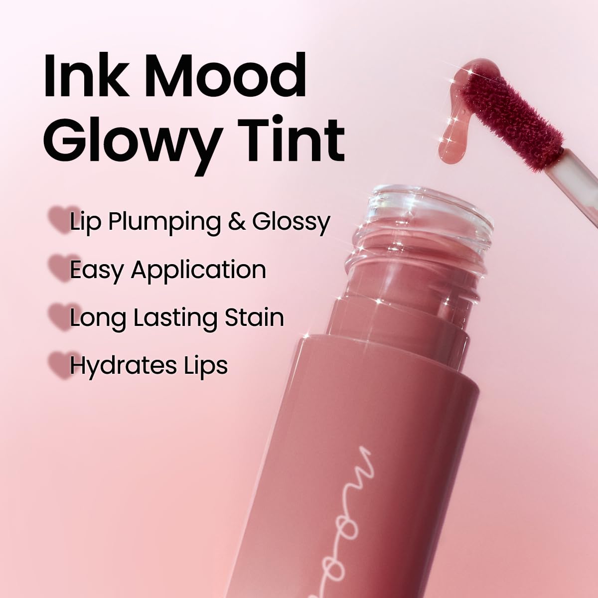 Peripera Ink Mood Glowy Tint 3-tier glow in a swatch