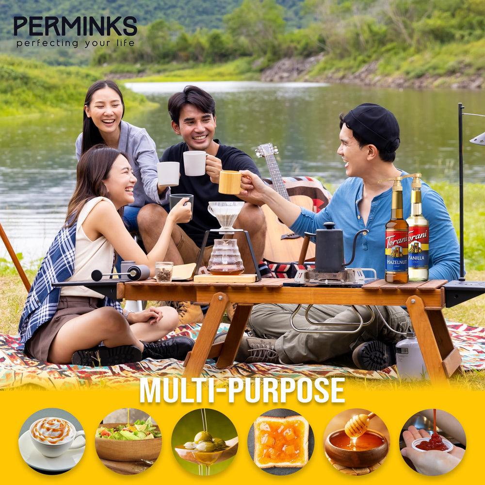 PERMINKS gold finish adds premium look to your beverage station