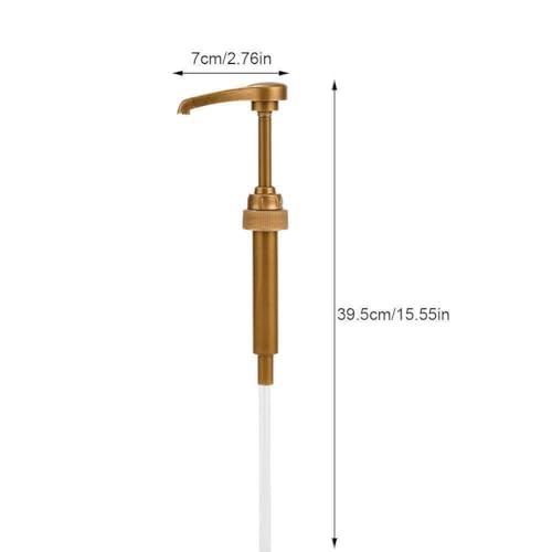 PERMINKS syrup pump used with dessert sauces and pastes