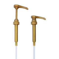 Universal-fit PERMINKS pump on 750ml bottle for Torani/DaVinci
